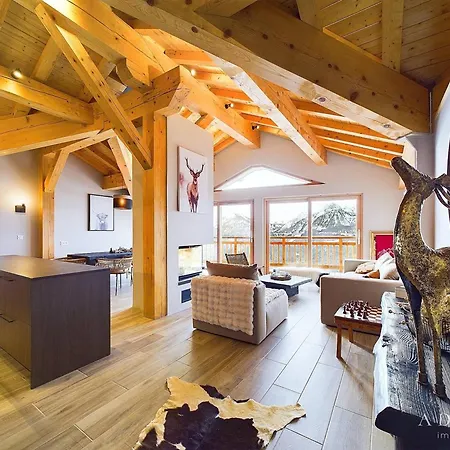 Apartment De Luxe 8 Pers. Avec Cheminee, Parking, Proche Pistes Et Commerces - Fr-1-398-683