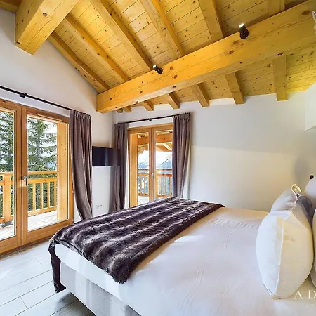 De Luxe 8 Pers. Avec Cheminee, Parking, Proche Pistes Et Commerces - Fr-1-398-683 Montvalezan